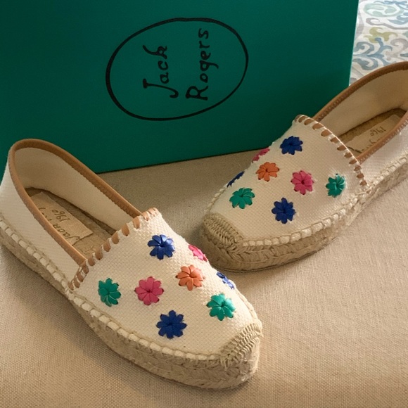 JACK ROGERS Palmer Espadrille SZ 6.5 New In Box - Picture 5 of 6